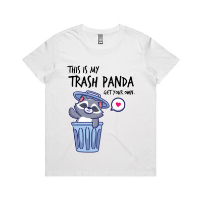 Trash Panda Cute - Women's Crew Neck Thumbnail