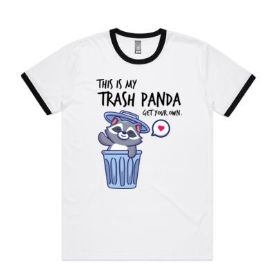 Trash Panda Cute - Ringer Tee Thumbnail