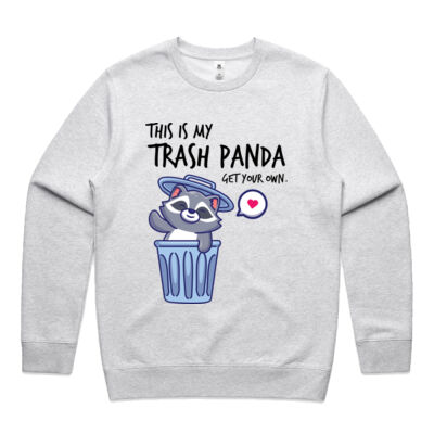 Trash Panda Cute - Fleecy Jumper Thumbnail